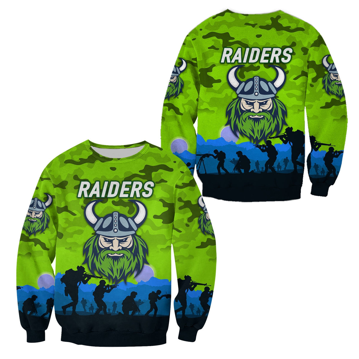 canberra-raiders-anzac-2022-sweatshirt-simple-style