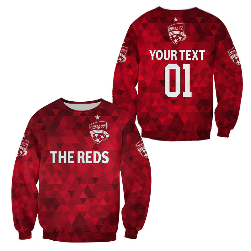 custom-personalised-adelaide-united-the-reds-sweatshirt-soccer-club-original-style-red