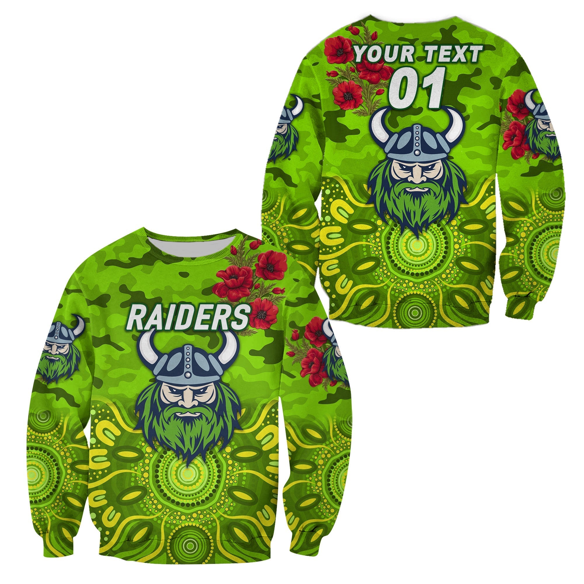custom-personalised-canberra-raiders-anzac-2022-sweatshirt-indigenous-vibes