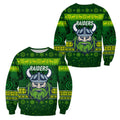 canberra-raiders-sweatshirt-christmas-simple-style-dark-green