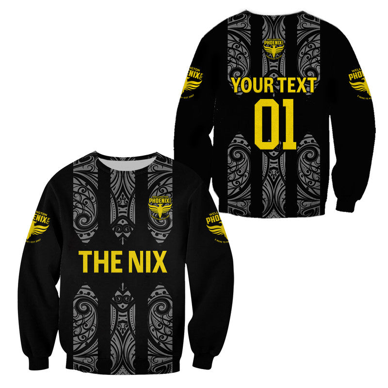 custom-personalised-wellington-phoenix-the-nix-maori-sweatshirt-soccer-club-original-style-black