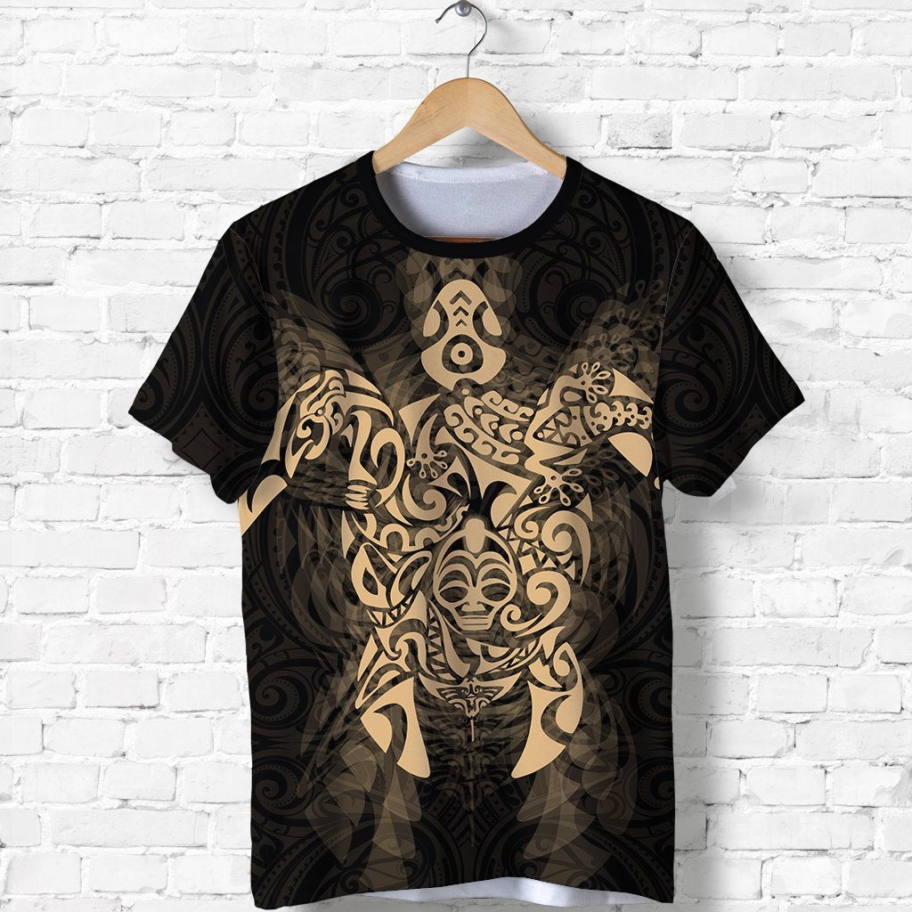 new-zealand-maori-shirt-wairua-tattoo-turtle-t-shirt-gold