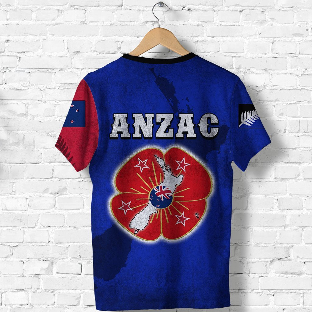 anzac-new-zealand-t-shirt-lest-we-forget-blue-road-to-peace