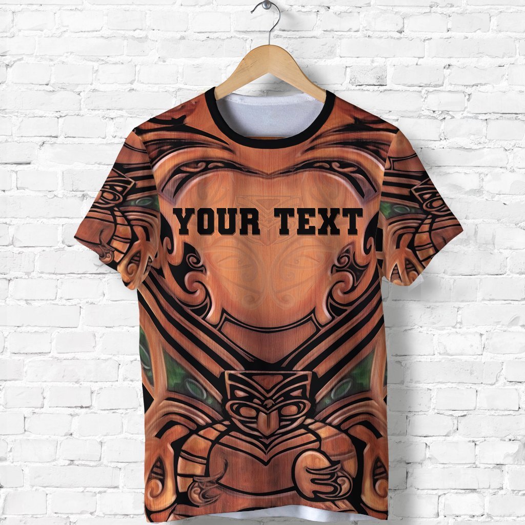 new-zealand-rugby-customized-shirt-warriors-whakairo-personalize-t-shirt