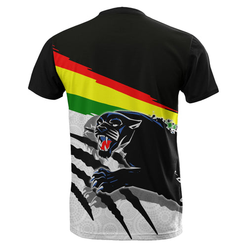 panthers-t-shirt-aboriginal-dot-patterns