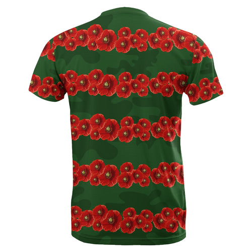 rabbitohs-t-shirt-poppy-flowers