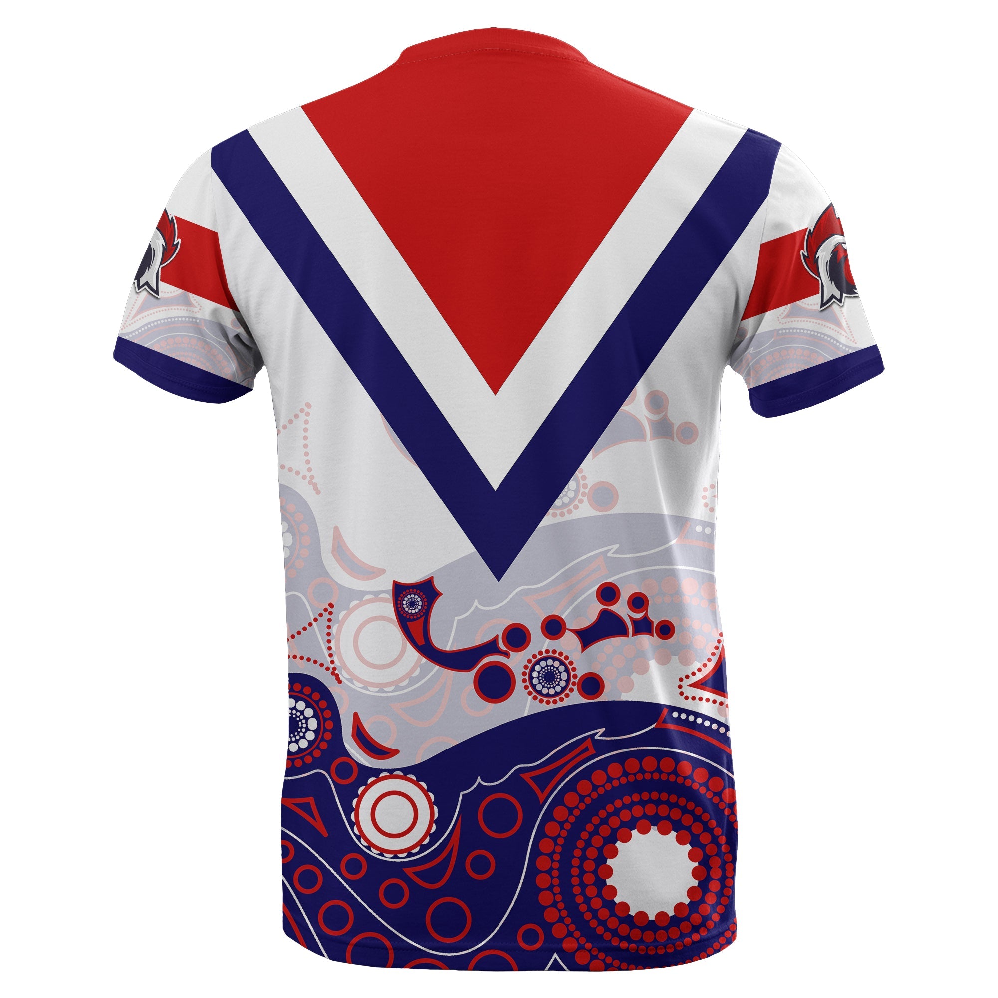 roosters-t-shirt-aboriginal-white-style