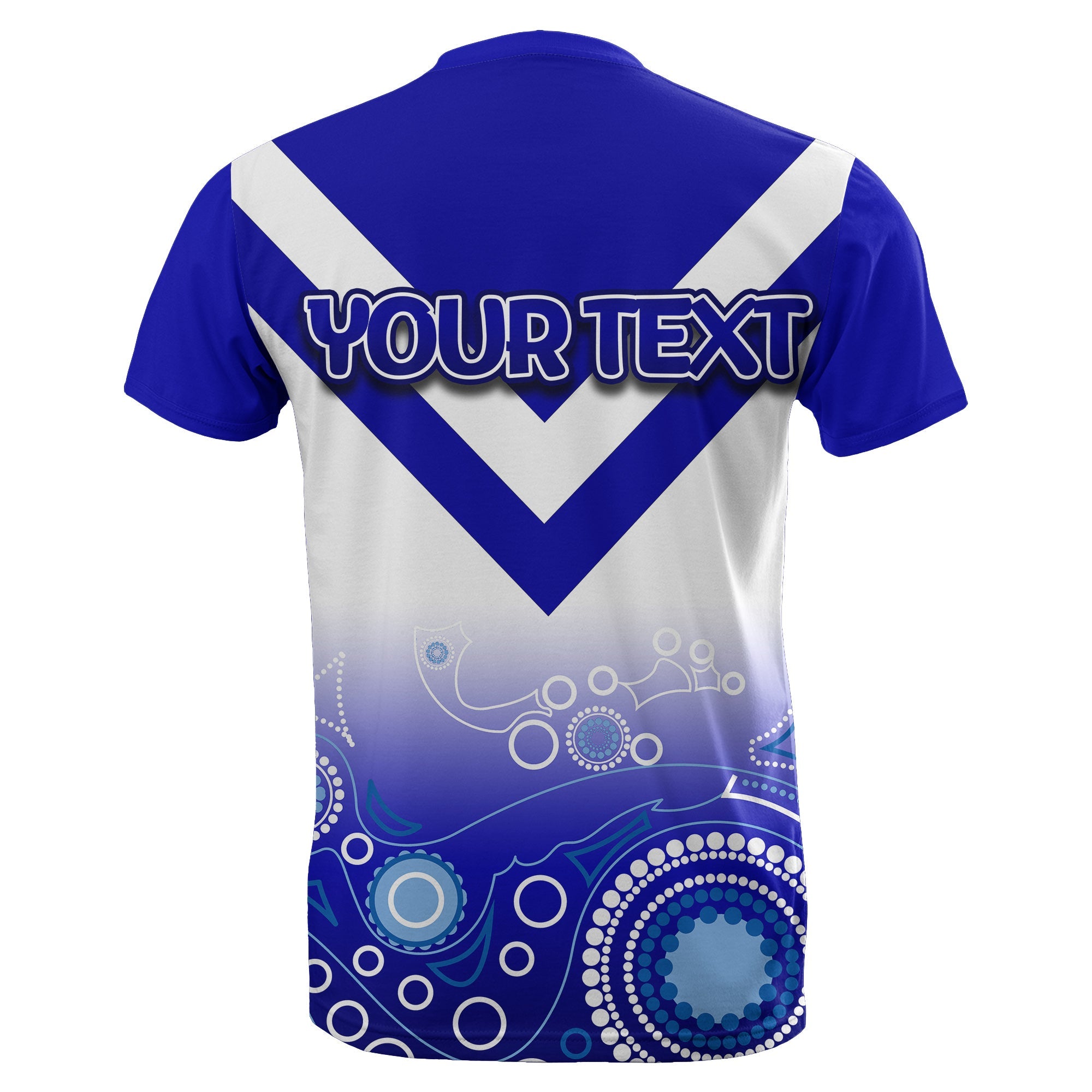 custom-personalised-bulldogs-t-shirt-aboriginal-simple
