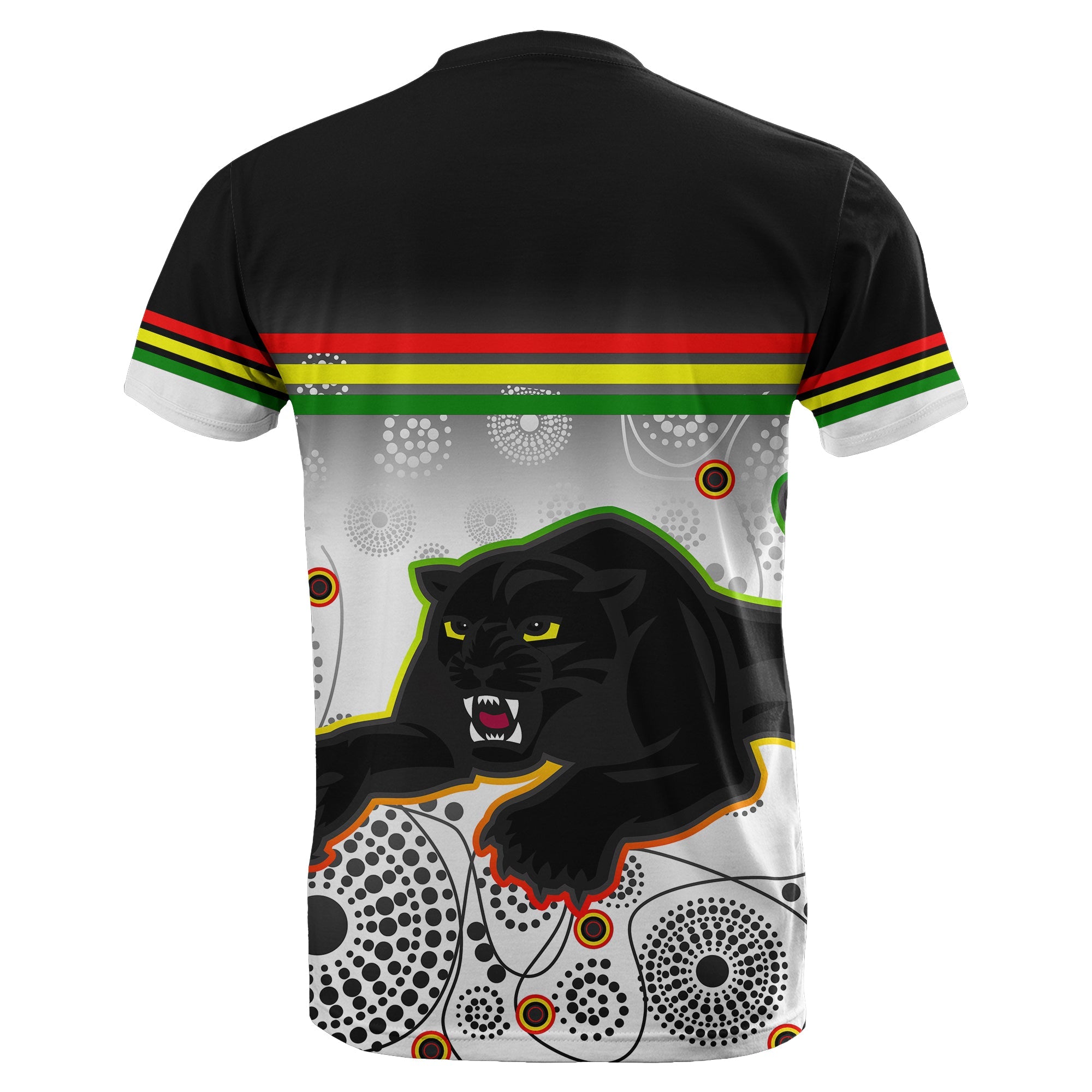 panthers-t-shirt-aboriginal-patterns-white