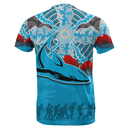 sharks-aboriginal-t-shirt-anzac-day