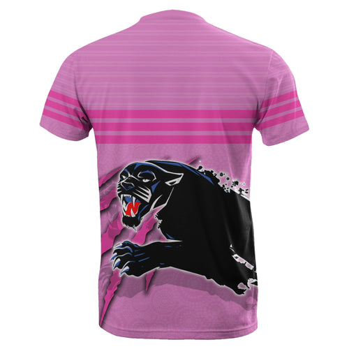 panthers-t-shirt-aboriginal-dot-patterns-pink-style