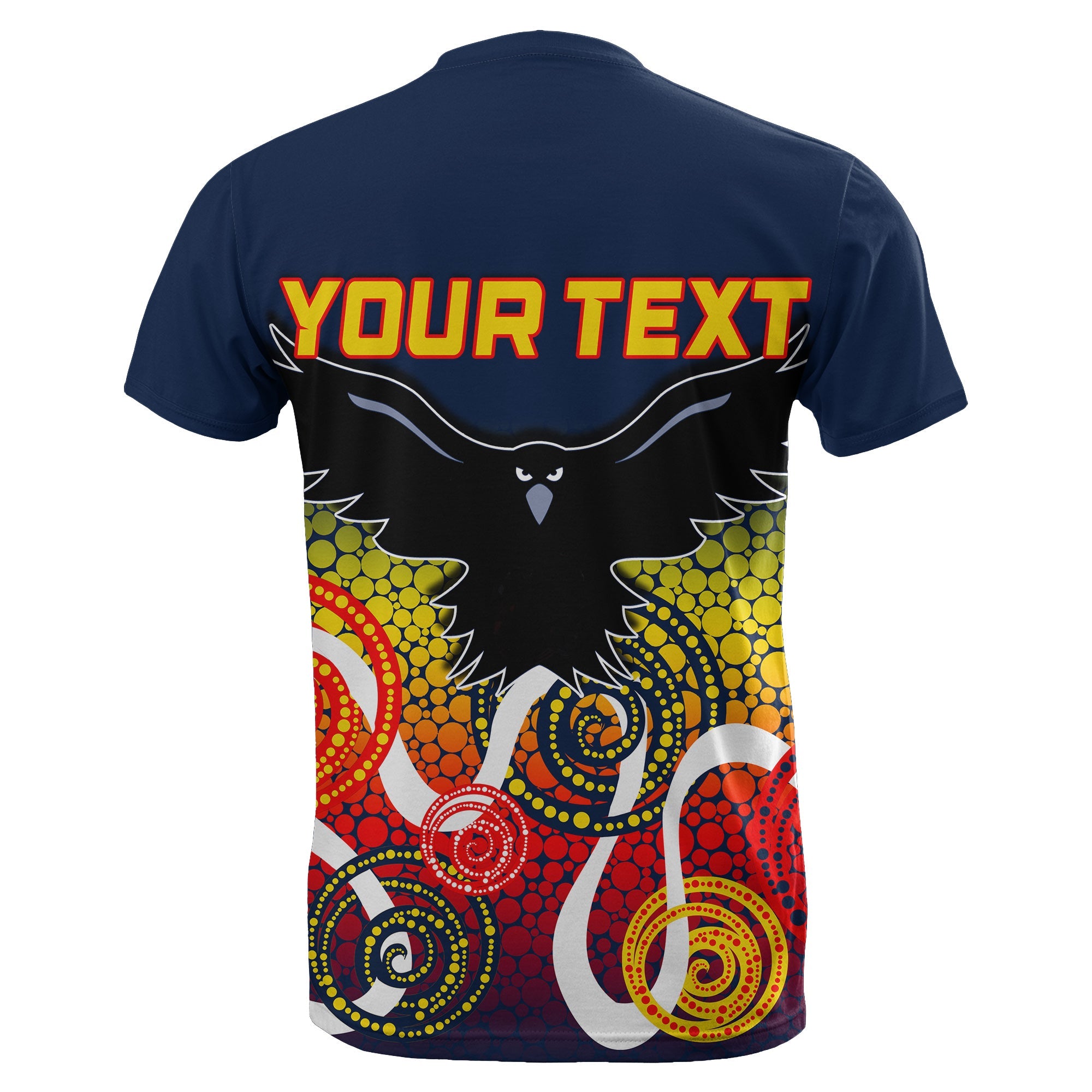 custom-personalised-adelaide-crows-t-shirt-indigenous-blue-color
