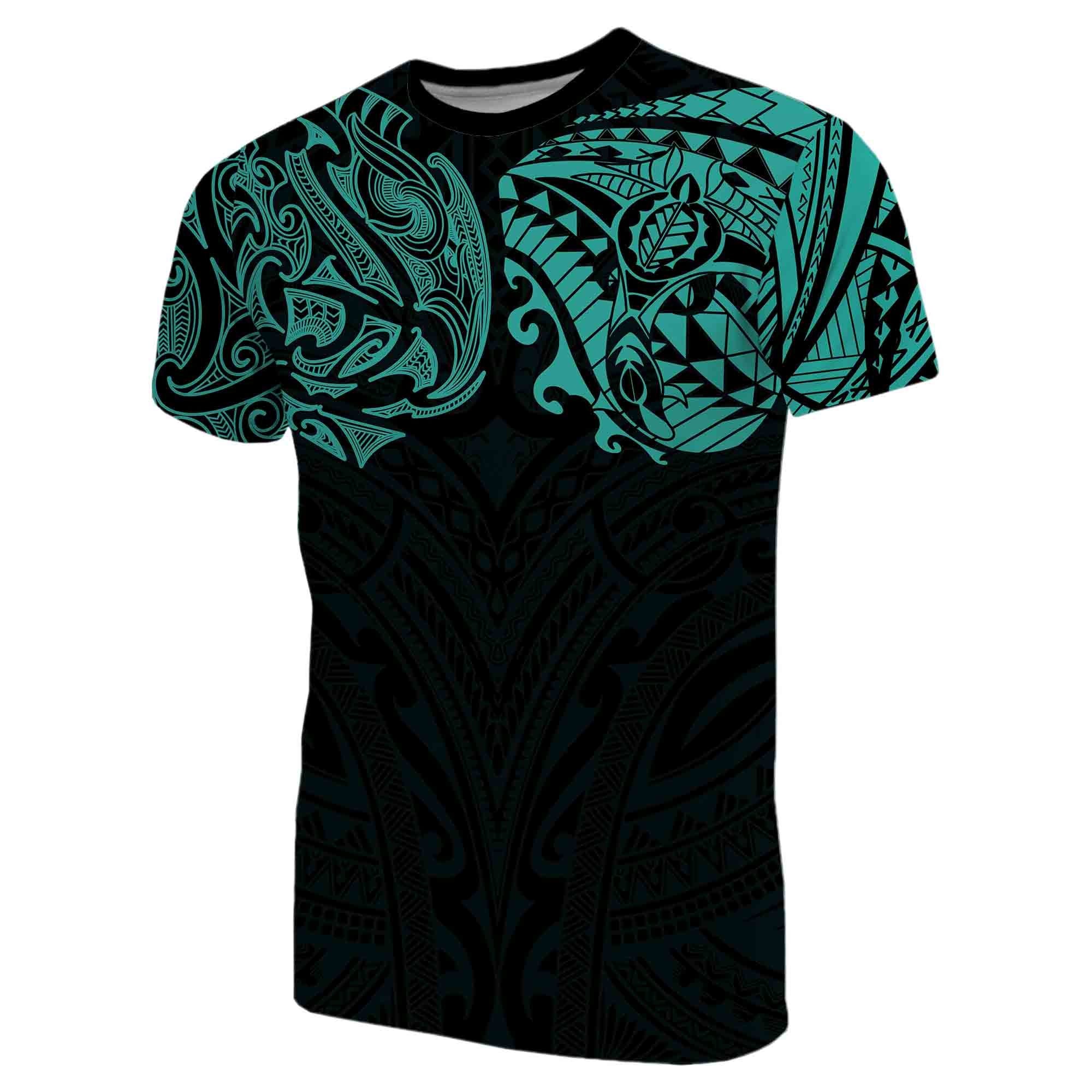 new-zealand-t-shirt-maori-polynesian-tattoo-turquoise
