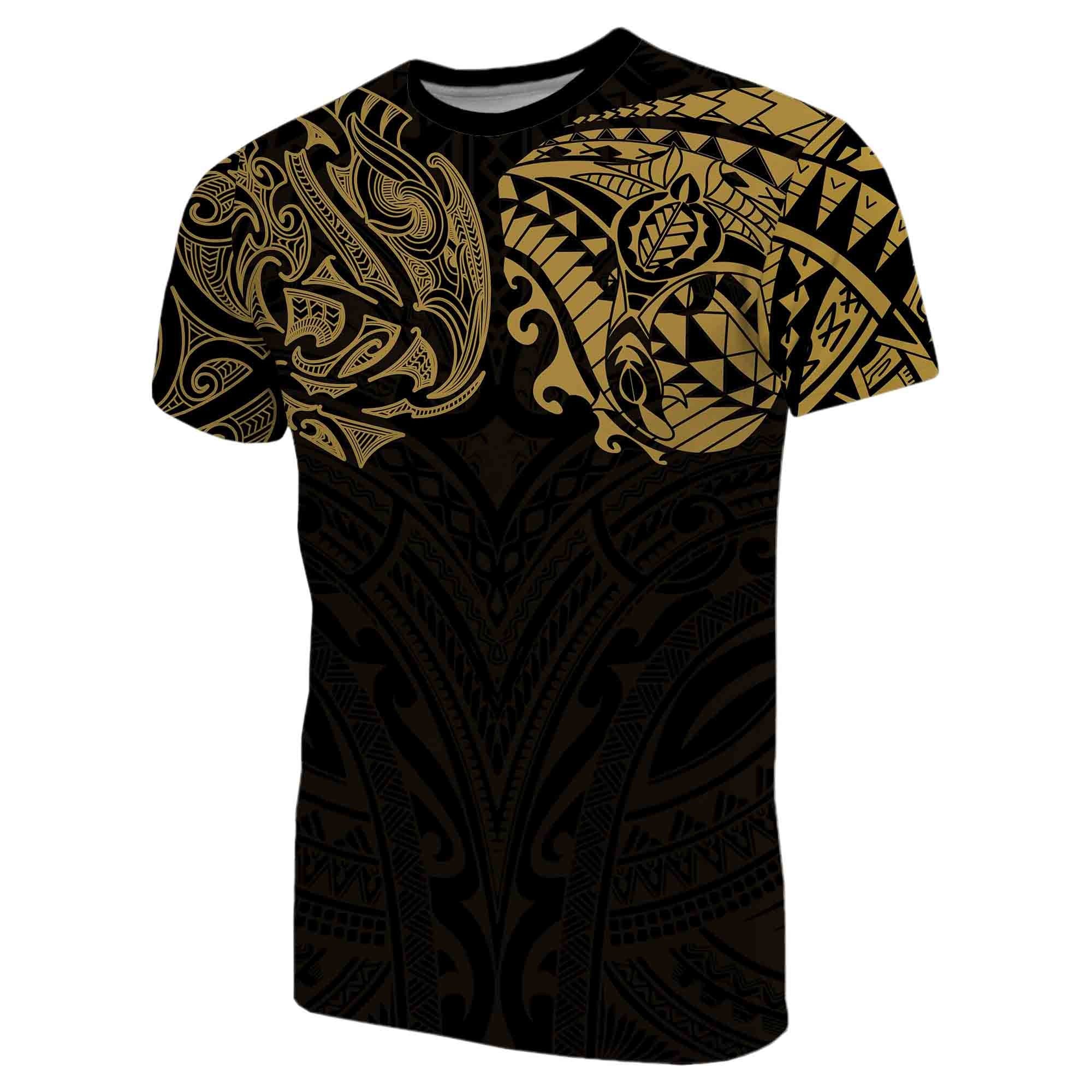 new-zealand-t-shirt-maori-polynesian-tattoo-gold