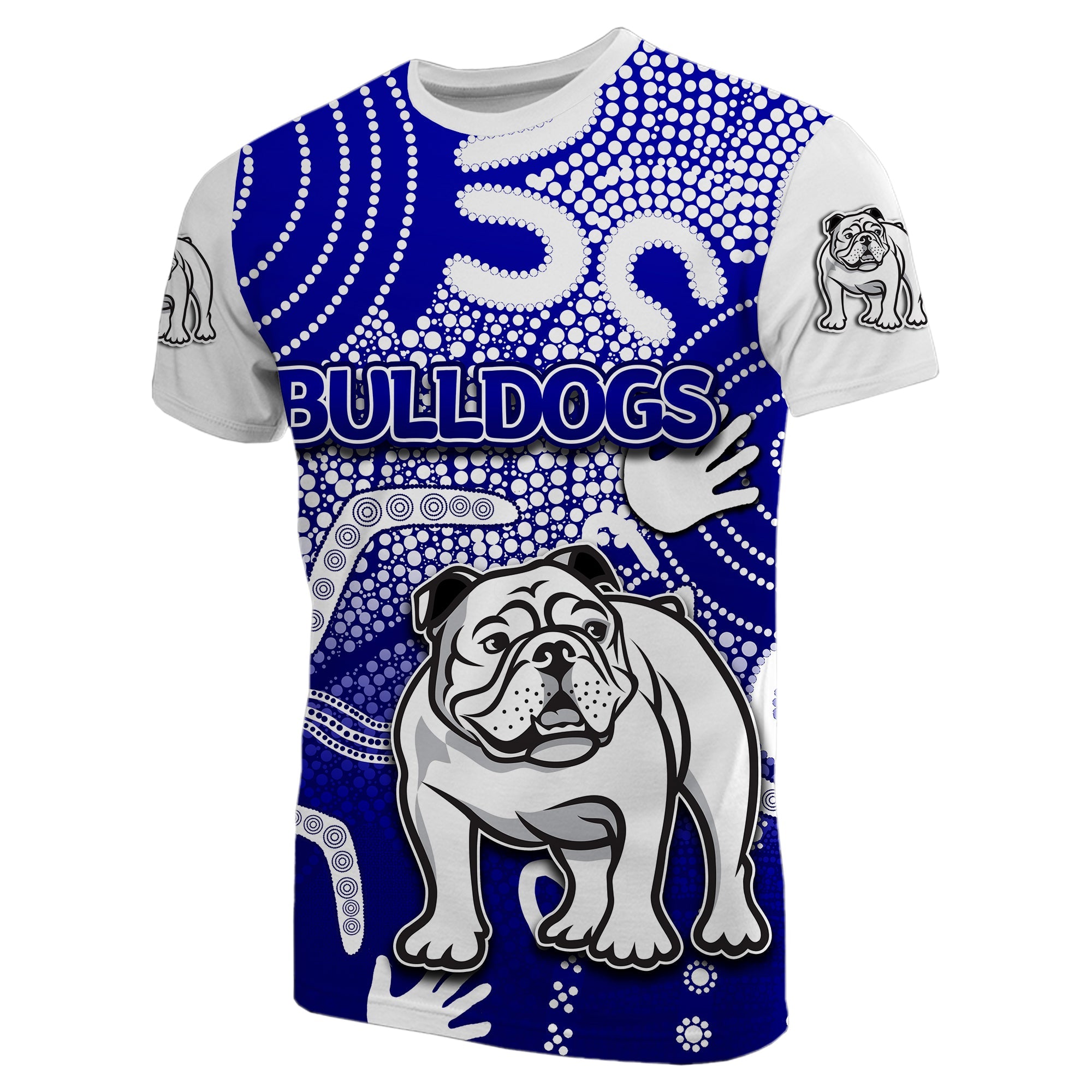custom-personalised-bulldogs-t-shirt-indigenous
