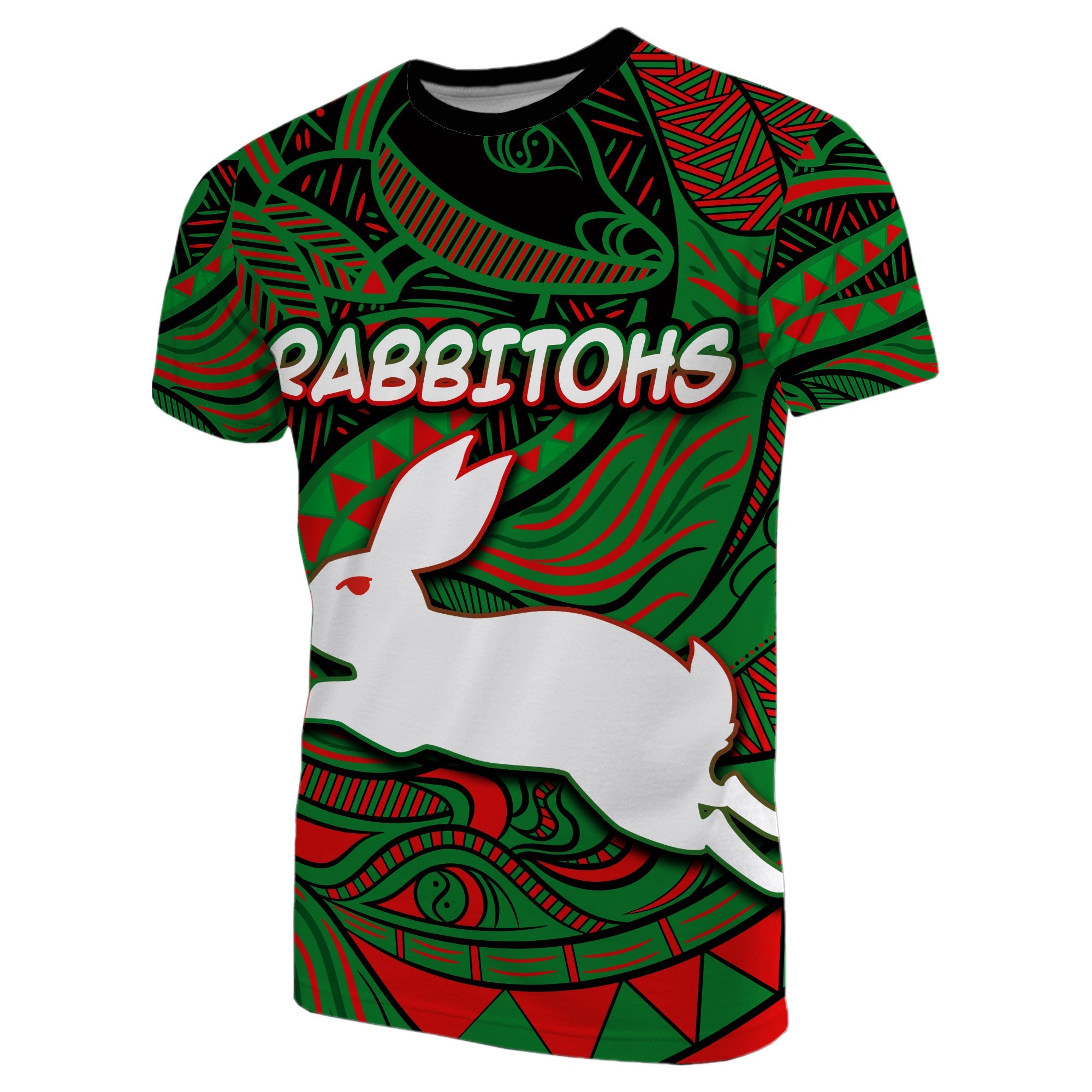 south-sydney-rabbitohs-t-shirt-tribal-style