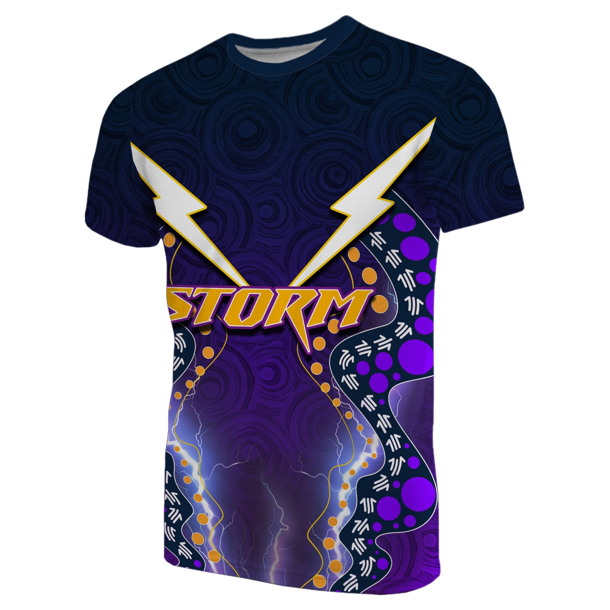 custom-personalised-melbourne-storm-t-shirt-aboriginal-circles-patterns