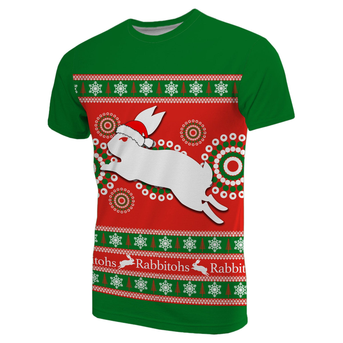rabbitohs-christmas-t-shirt