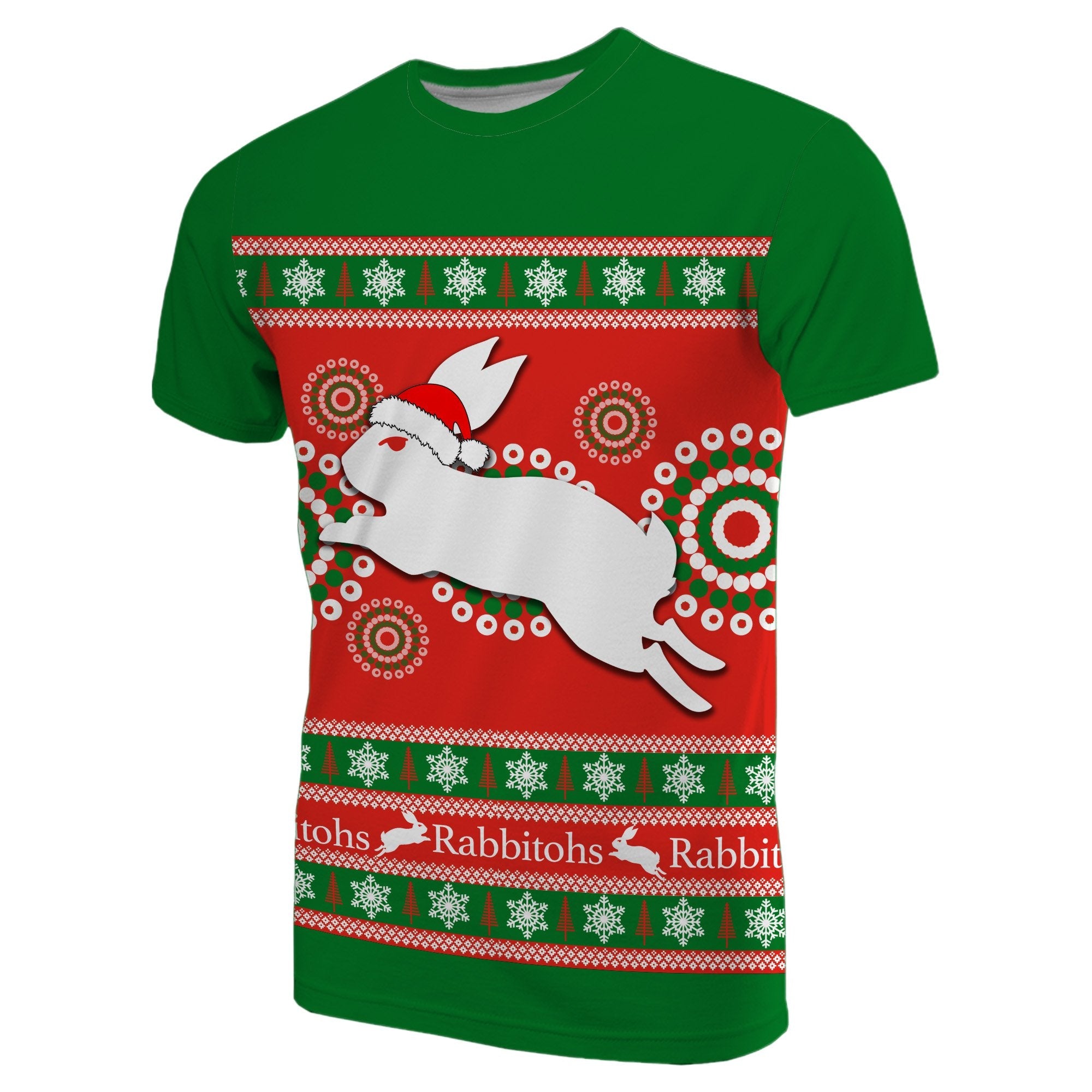 rabbitohs-christmas-t-shirt
