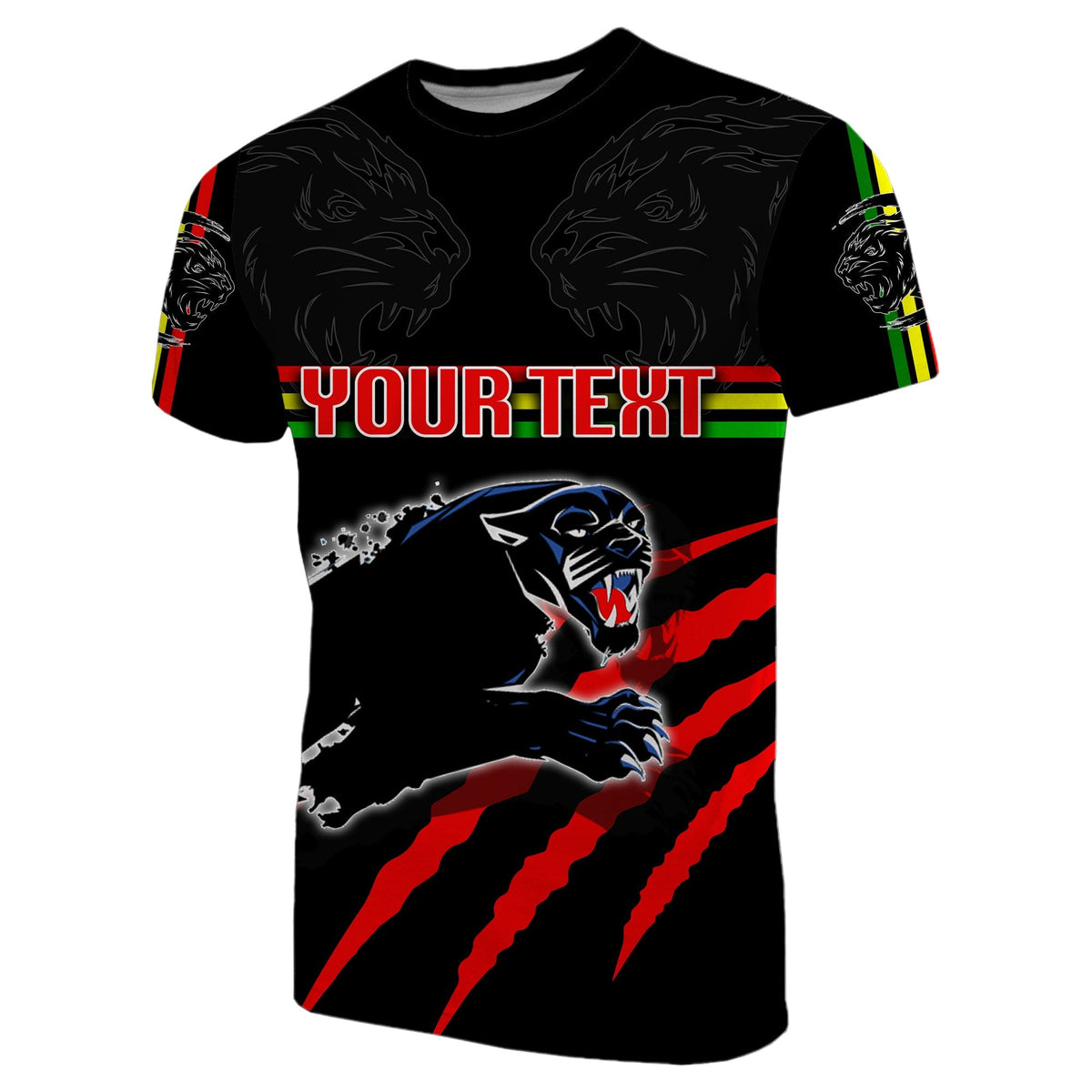 custom-personalisedpanthers-t-shirt-claws
