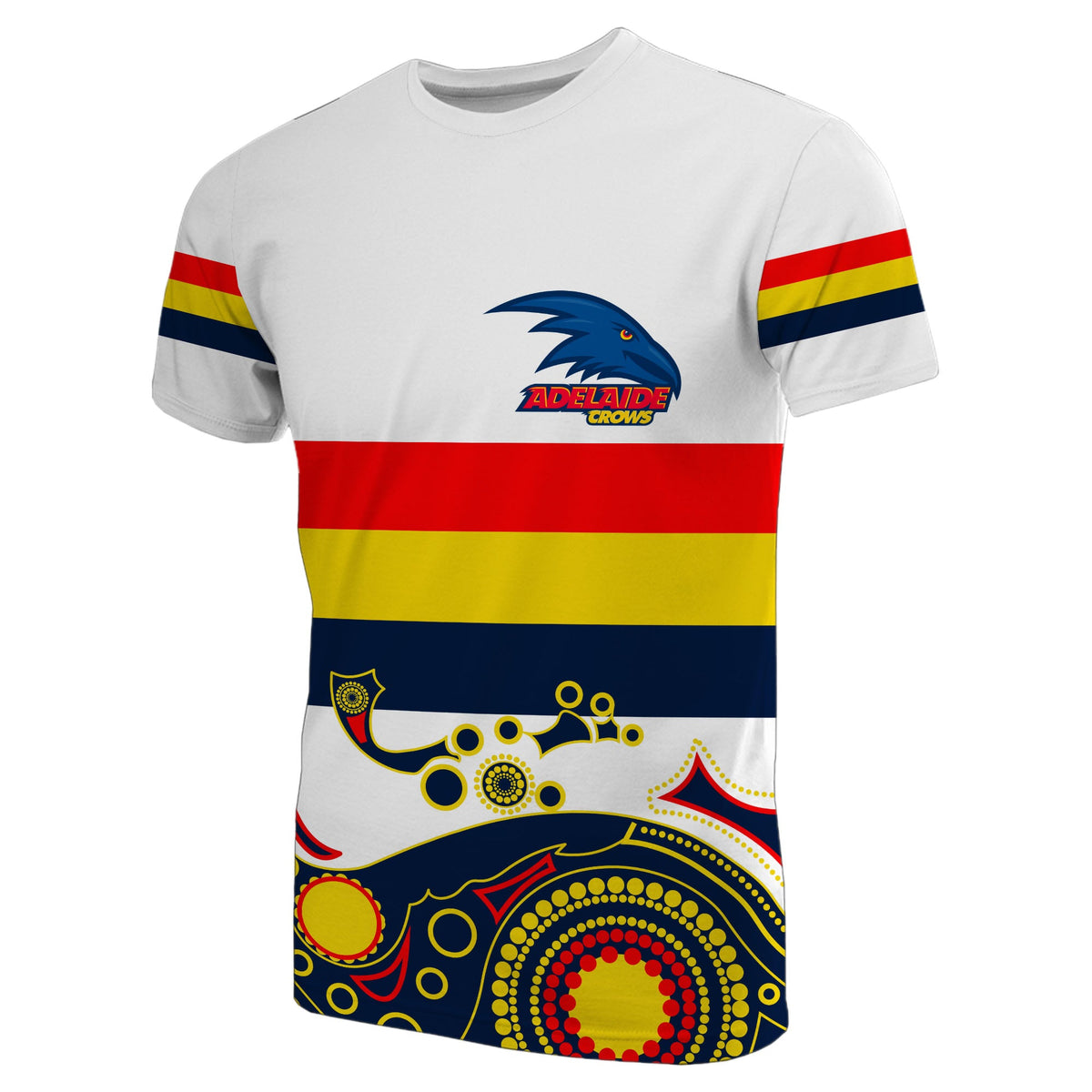 custom-personalisedadelaide-crows-t-shirt-aboriginal-simple-style