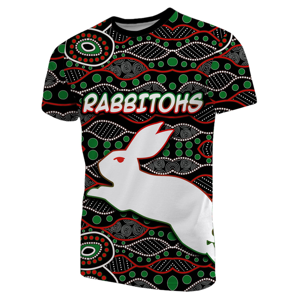 custom-personalised-south-sydney-rabbitohs-t-shirt-aboriginal-patterns