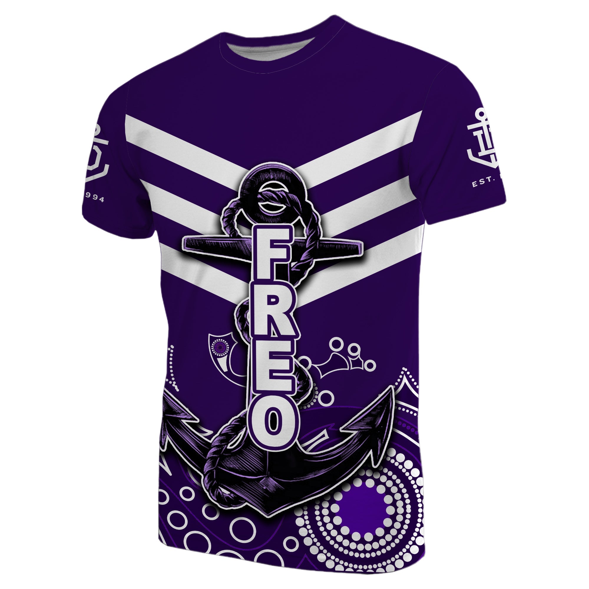 custom-personalisedfremantle-t-shirt-freo-aboriginal-simple-style