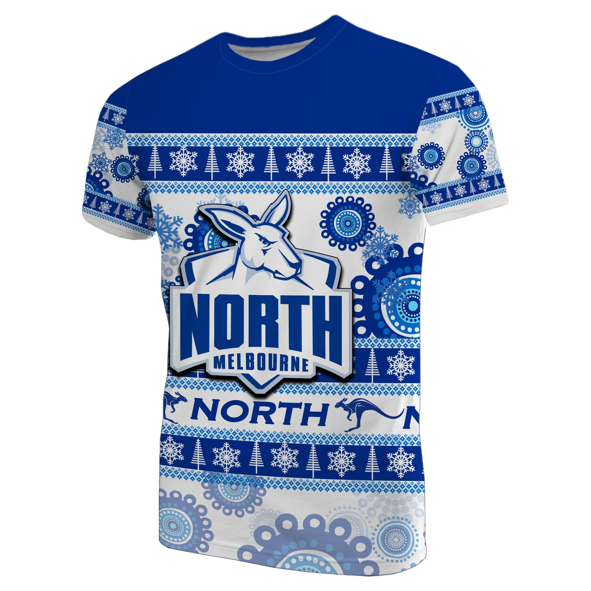north-melbourne-t-shirt-christmas-2021-style