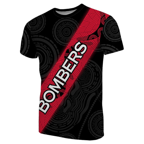 custom-personalisedessendon-bombers-t-shirt-black