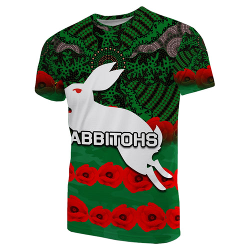 rabbitohs-t-shirt-aboriginal-with-poppy-flower-anzac-day