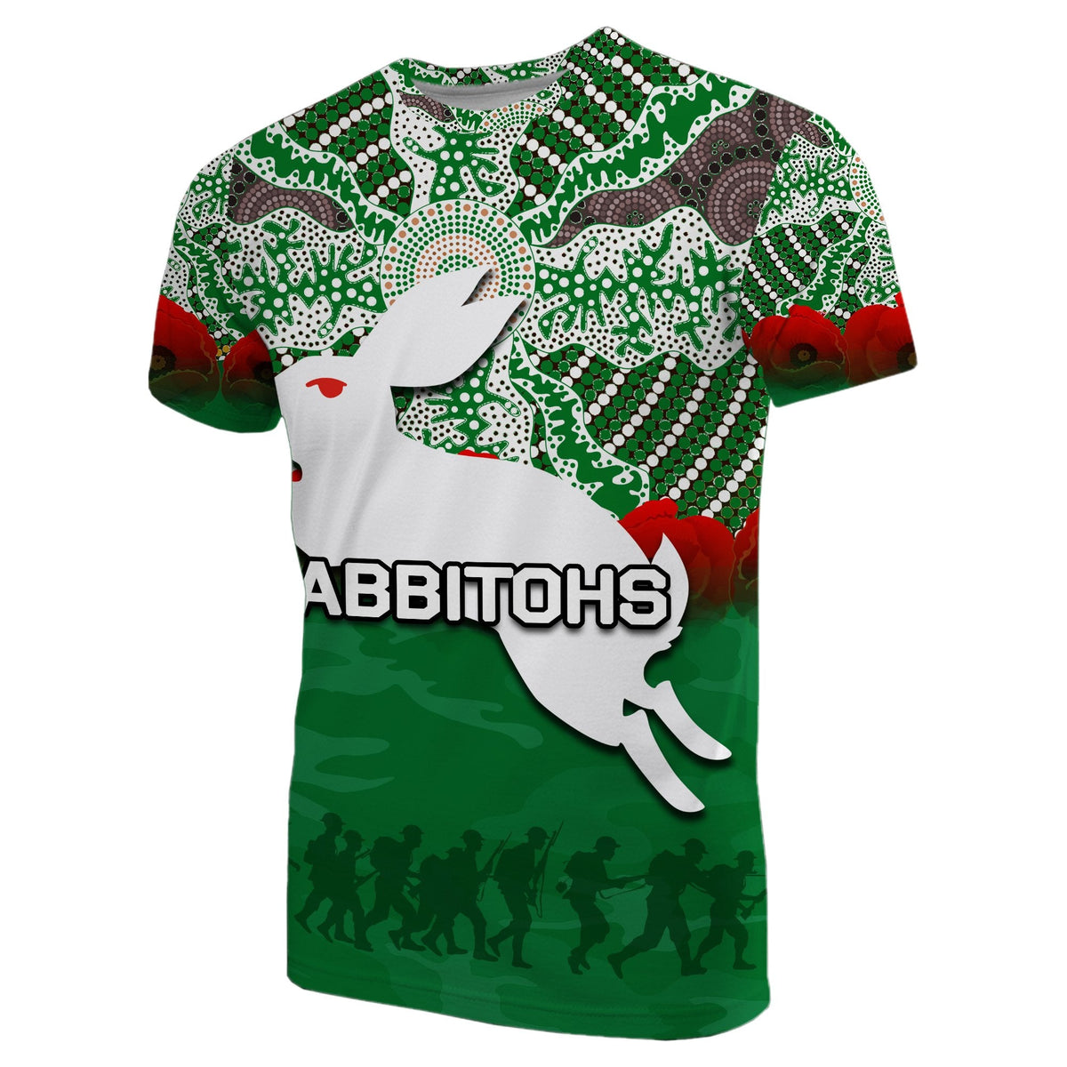 rabbitohs-t-shirt-aboriginal-anzac-day-no-2