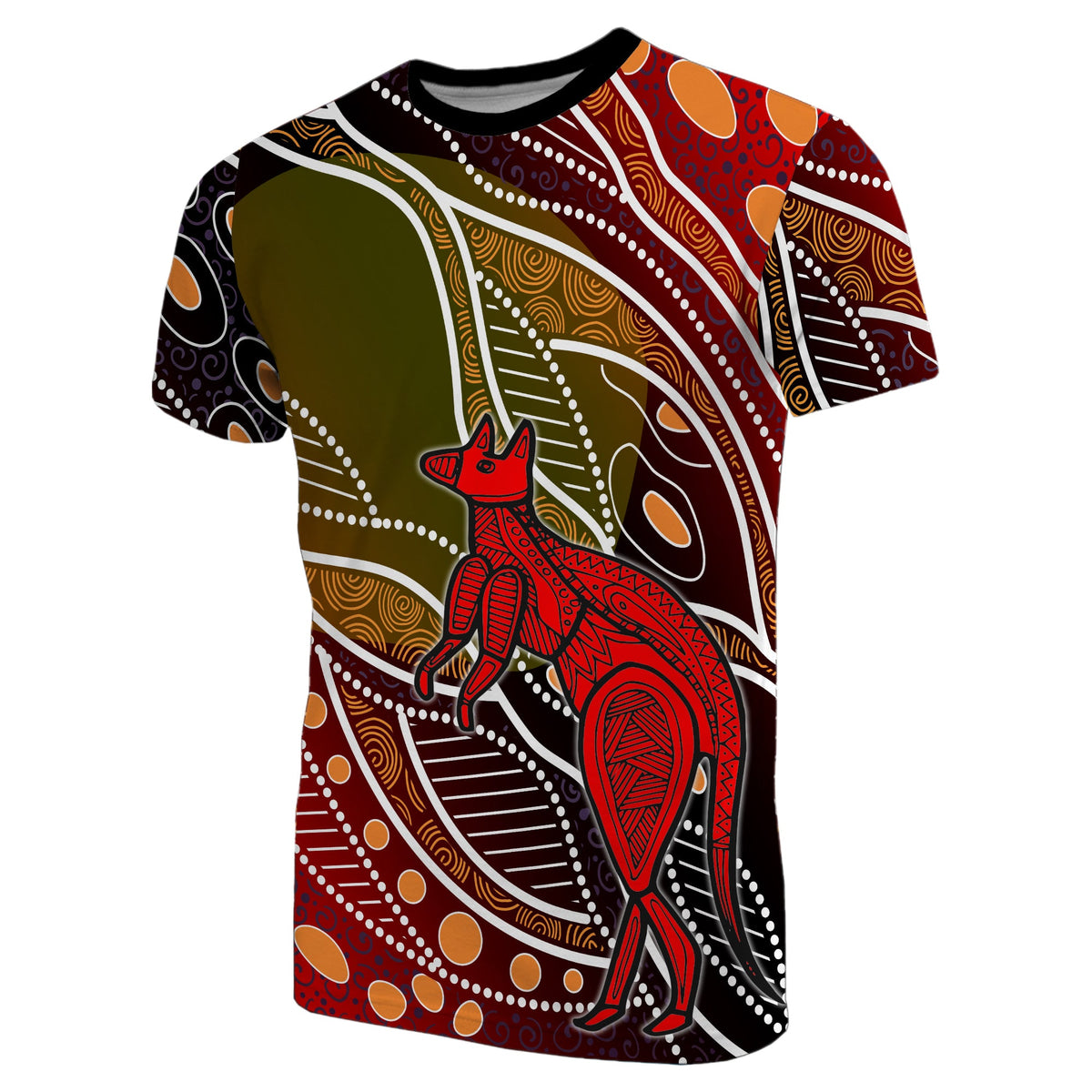 custom-personalised-aboriginal-t-shirt-kangaroo-australia