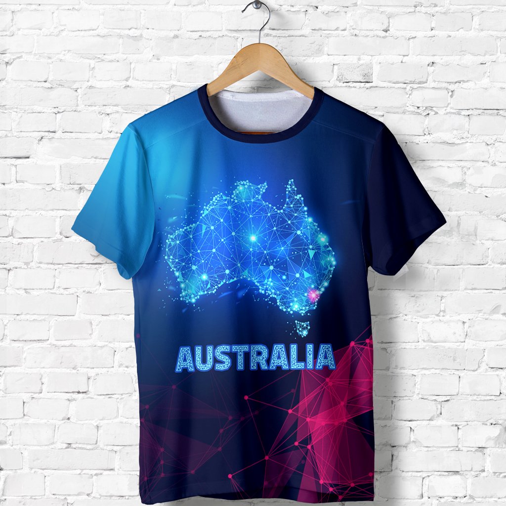 t-shirt-australia-map-t-shirt-polygon-unisex