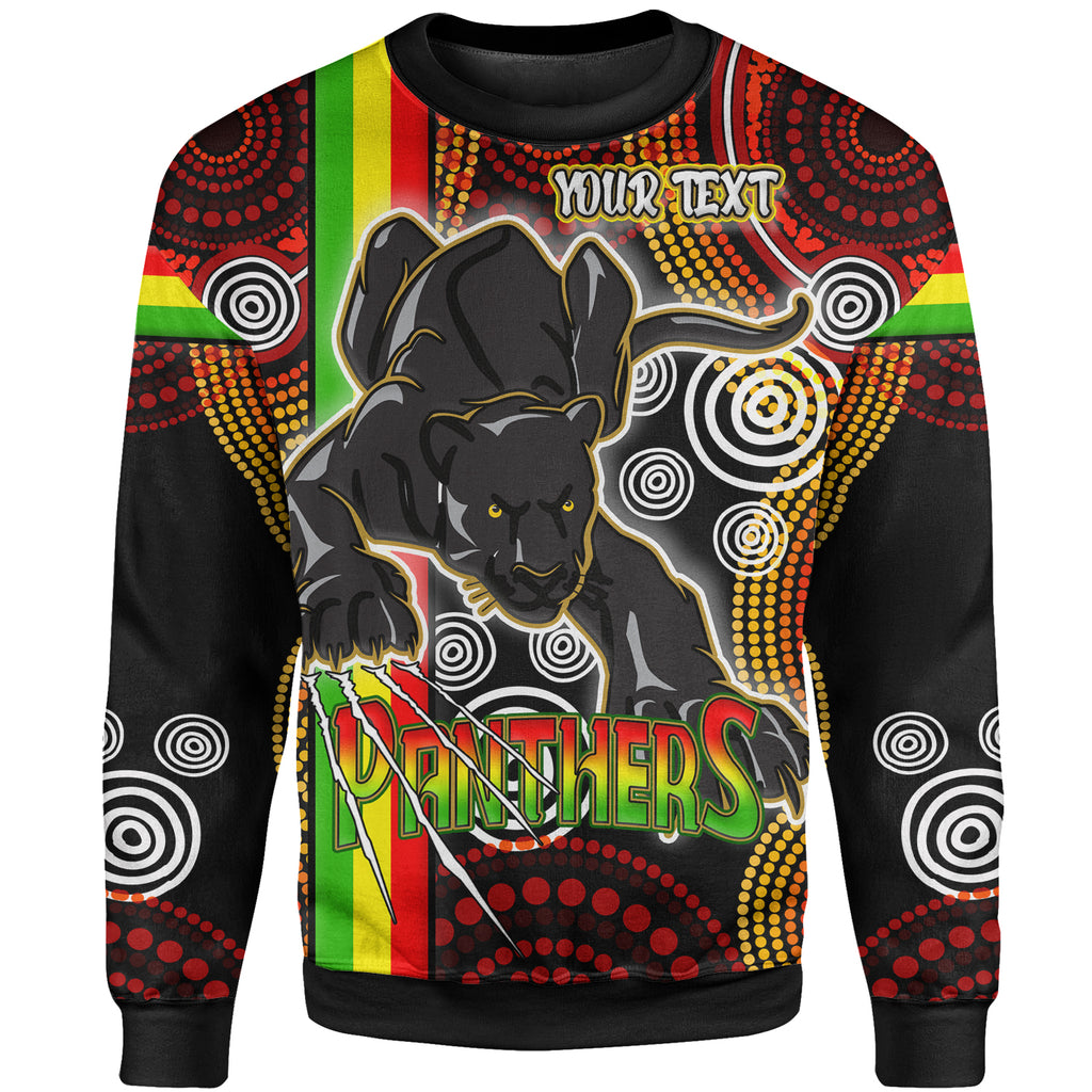 panthers-rugby-sweatshirt-custom-black-panther-with-aboriginal-contemporary-dot-painting-pattern-sweatshirt