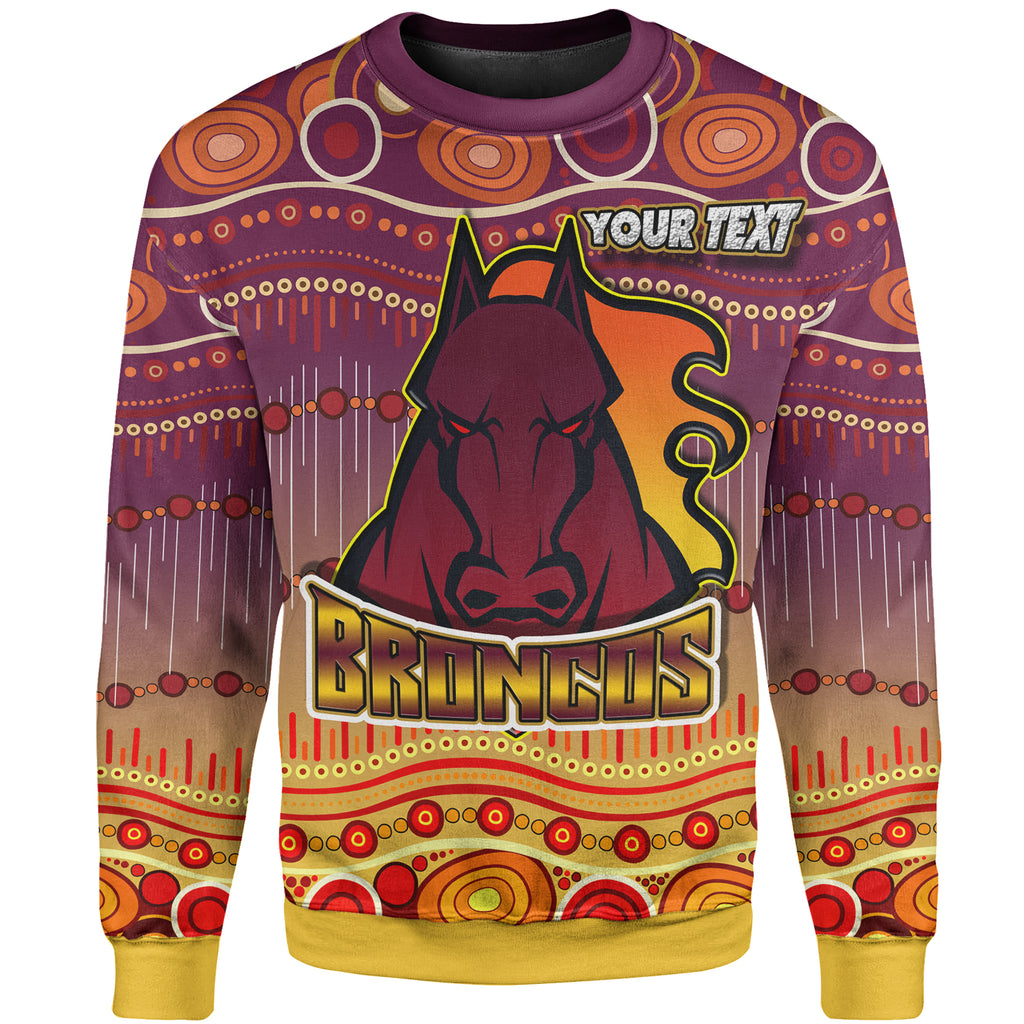 broncos-rugby-custom-sweatshirt-custom-horse-aboriginal-patterns-sweatshirt