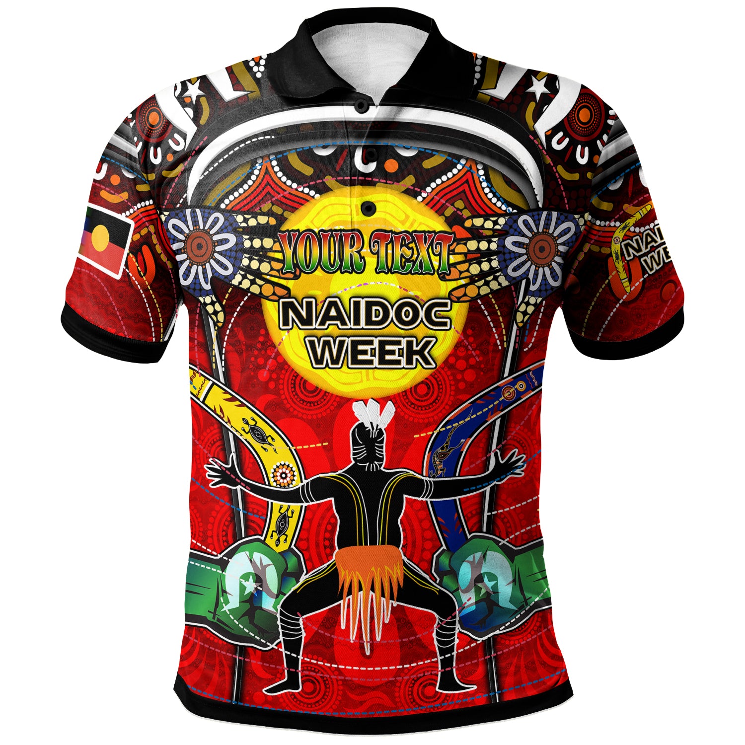 australia-naidoc-week-2023-polo-shirt-custom-celebrate-naidoc-week-aboriginal-inspired-culture-get-up-stand-up-show-up-polo-shirt