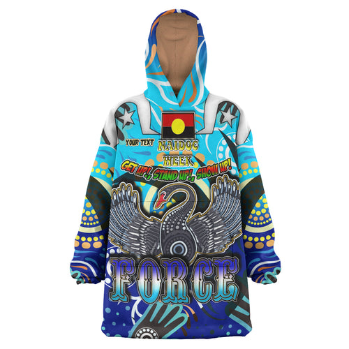 force-rugby-snug-hoodie-custom-naidoc-week-get-up-stand-up-show-up-swan-with-aboriginal-patterns-oodie-blanket