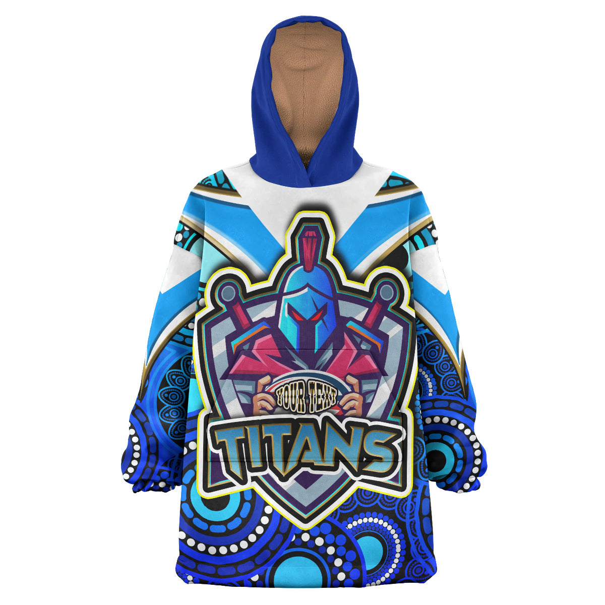 titans-rugby-snug-hoodie-custom-titans-rugby-aboriginal-style-pattern-oodie-blanket
