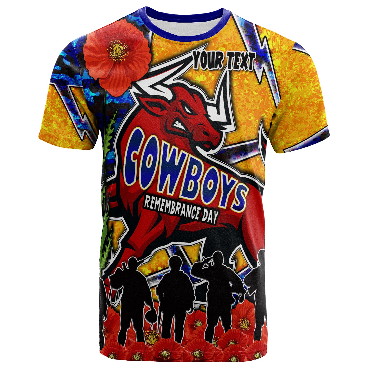 cowboys-rugby-t-shirt-custom-cowboys-remembrance-day-and-poppies-t-shirt