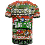 rabbitohs-rugby-christmas-t-shirt-custom-xmas-rabbitohs-christmas-balls-snowflake-with-aboriginal-patterns-t-shirt