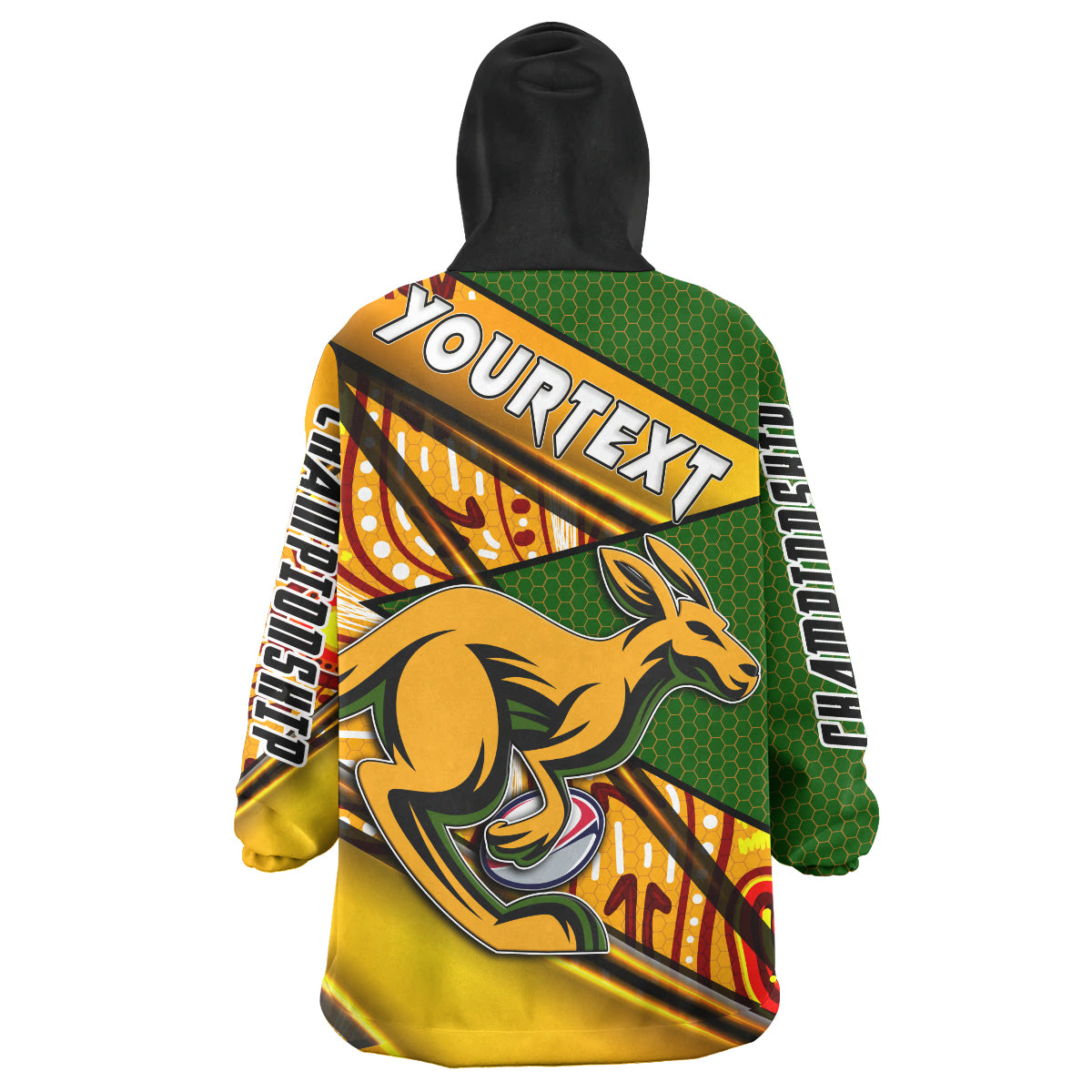 wallabies-rugby-snug-hoodie-custom-kangaroo-rugby-ball-rugby-championship-personalised-player-and-number-oodie-blanket