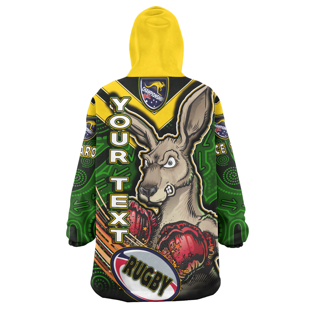 kangaroos-rugby-snug-hoodie-custom-kangaroo-rugby-league-sport-style-aboriginal-culture-personalised-player-and-number-oodie-blanket