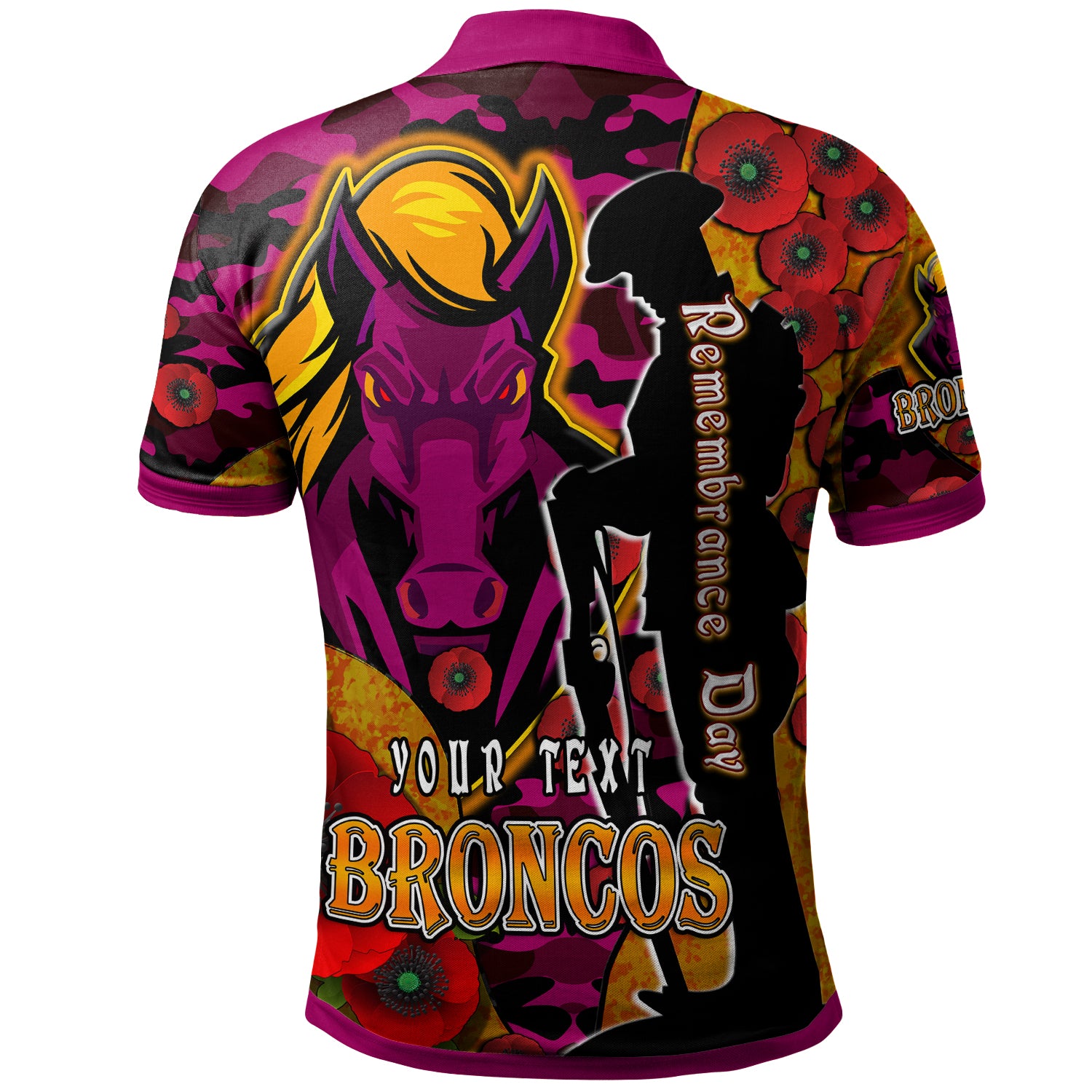 broncos-rugby-polo-shirt-custom-broncos-remembrance-day-we-will-not-forget-quotes-polo-shirt