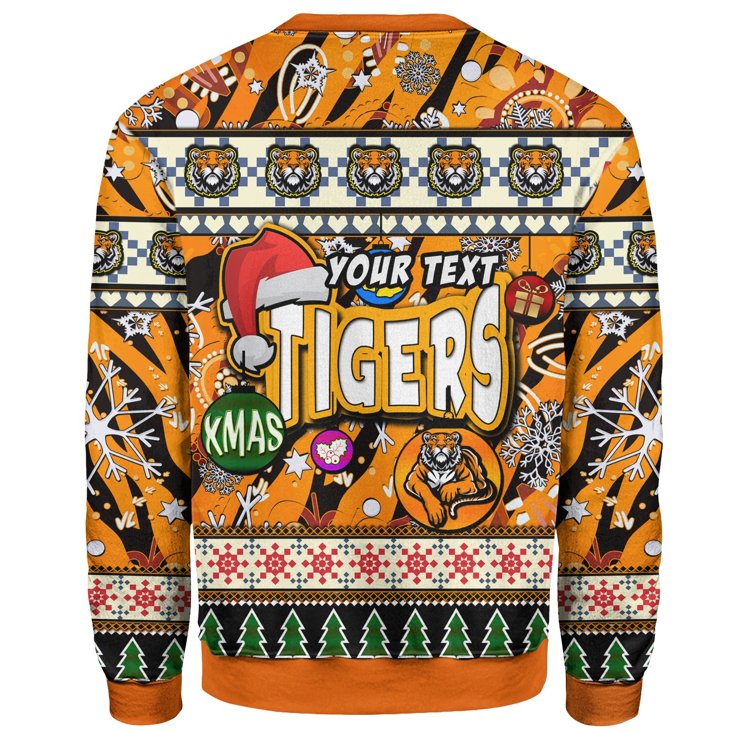 tigers-rugby-christmas-sweatshirt-custom-xmas-tigers-christmas-balls-snowflake-with-aboriginal-patterns-sweatshirt