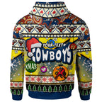 cowboys-rugby-christmas-hoodie-custom-xmas-cowboys-christmas-balls-snowflake-with-aboriginal-patterns-hoodie