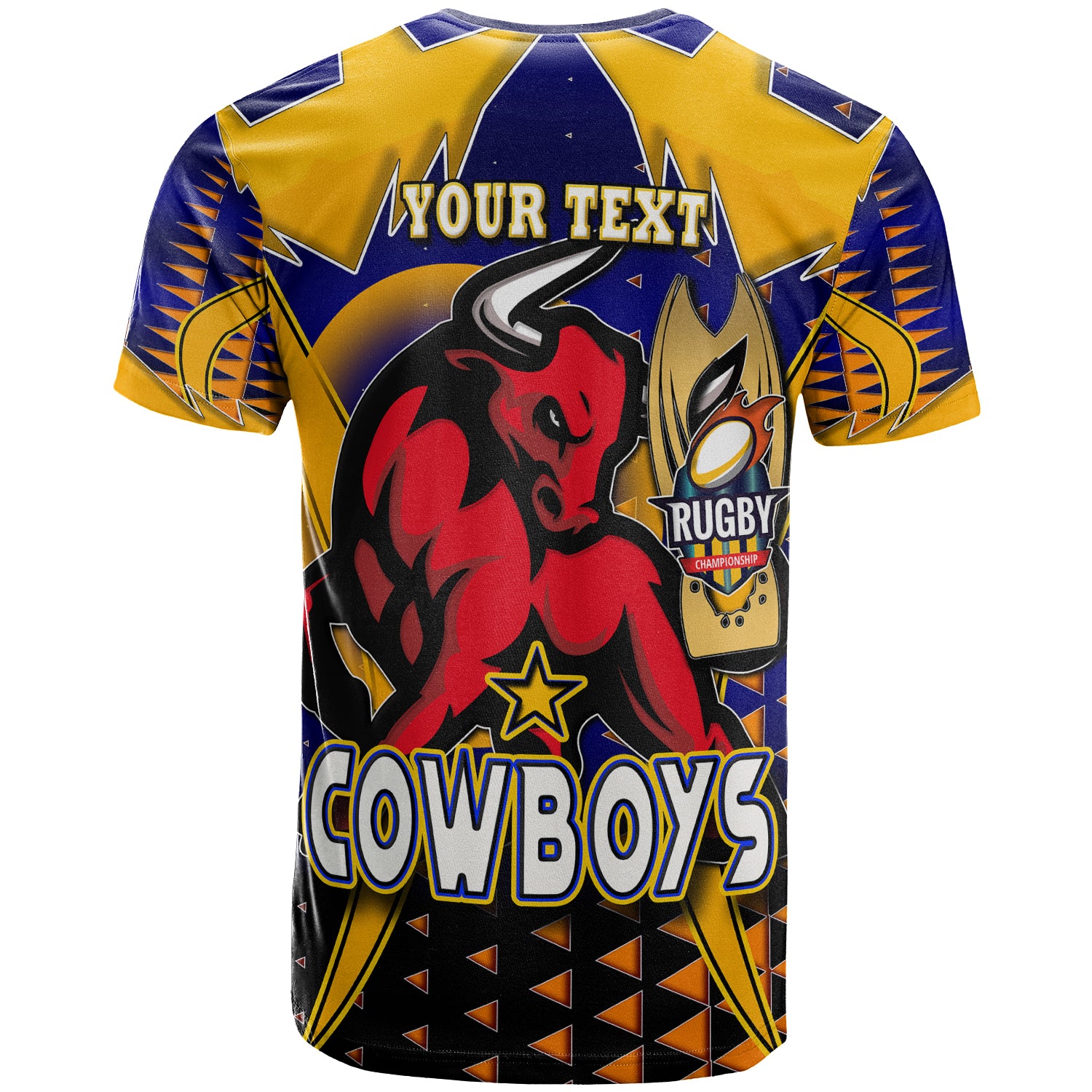 cowboys-rugby-t-shirt-custom-bull-rugby-cup-final-series-champions-sport-style-personalised-player-and-number-t-shirt