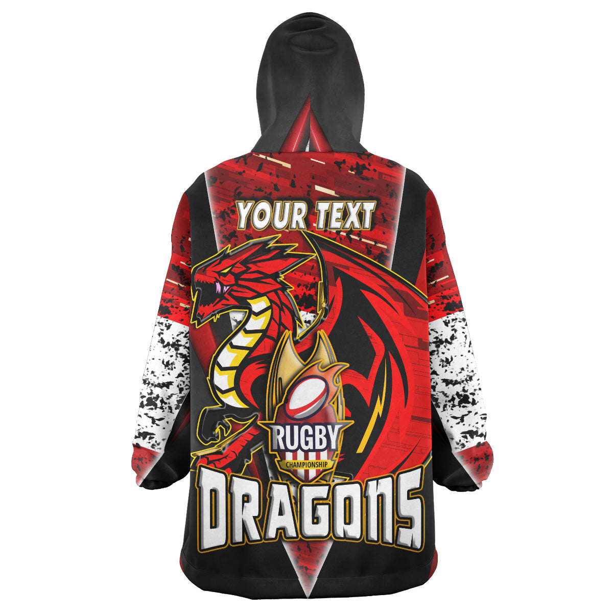 st-george-rugby-snug-hoodie-custom-dragon-rugby-cup-final-series-champions-sport-style-personalised-player-and-number-oodie-blanket
