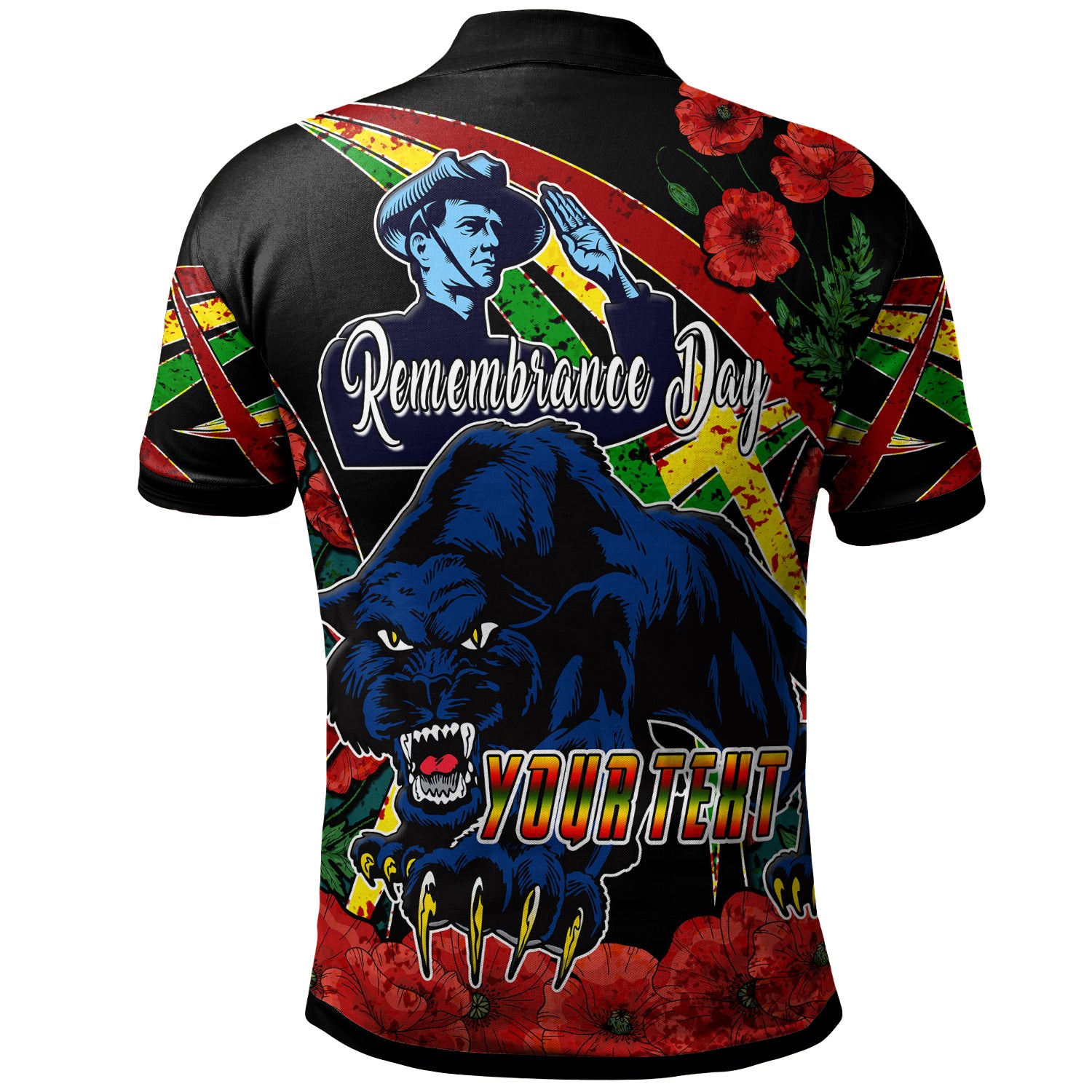 panthers-rugby-polo-shirt-custom-panthers-remembrance-day-and-poppies-polo-shirt