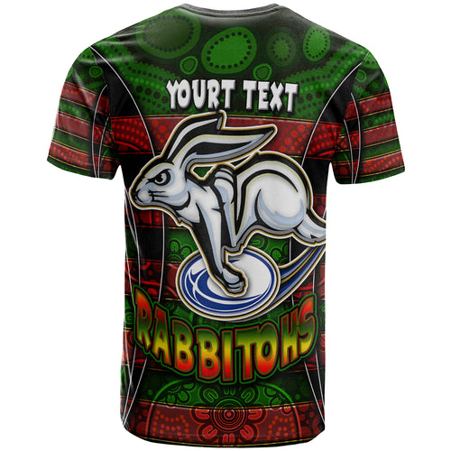 rabbitohs-rugby-t-shirt-custom-rabbit-aboriginal-style-pattern-personalised-player-and-number-t-shirt