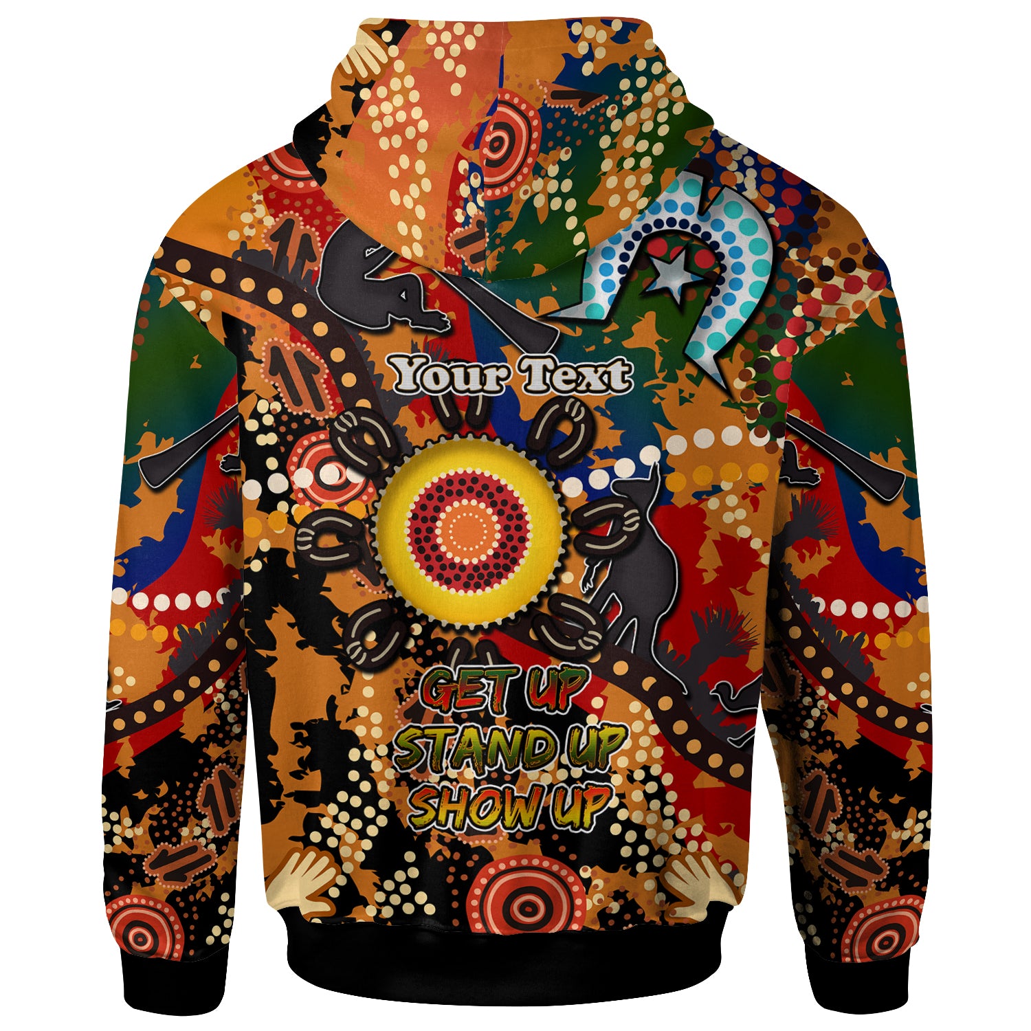 australia-naidoc-week-2023-hoodie-custom-naidoc-week-2023-aboriginal-inspired-dot-art-painting-with-native-kangaroo-get-up-stand-up-show-up-hoodie